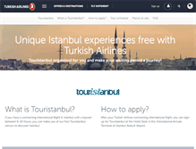 Tablet Screenshot of istanbulinhours.com